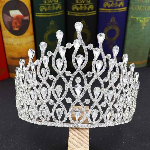 BAROQUE BRIDAL CROWN AC064