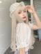 White Blonde SYNTHETIC WEFTED CAP WIG LG910