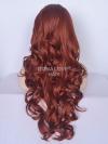 Human Hair Full Lace Wig Curly Ash Brown