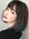 2019 Brown to Blue Synthetic Wefted Cap Wig LG041