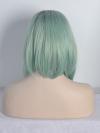Black ombre Light Green Bob Synthetic Lace Front Wig SNY097