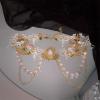 Vintage Pearl Lace Lolita Mermaid Necklace LA001