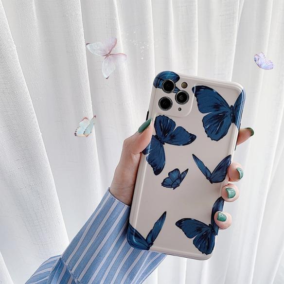 RETRO BUTTERFLY SHOCKPROOF PROTECTIVE DESIGNER IPHONE CASE PC104