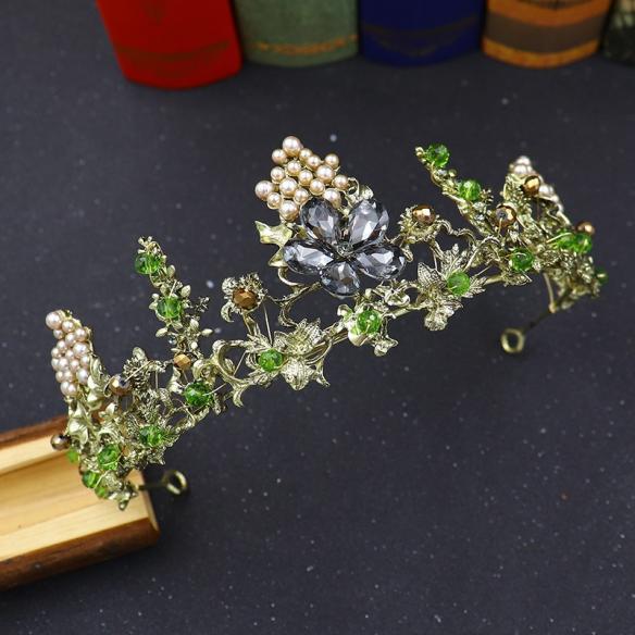 BAROQUE BRIDAL CROWN AC047