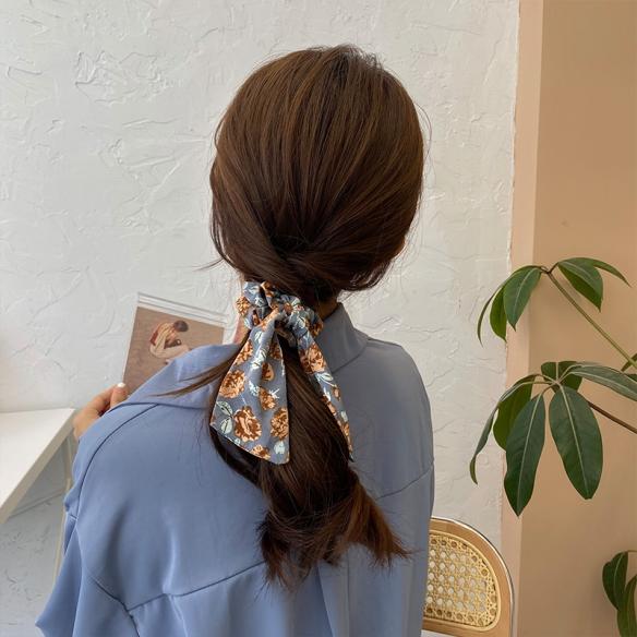 ONE PIECE OF COLORFUL LITTLE FLOWERS SILK HAIR BAND HB267