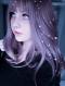 2019 New Dreamy Lilac Synthetic Wefted Cap Wig LG008
