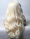 Blonde Wavy Waist-length Lace Front Synthetic Wig-DQ012