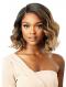 Brown Ombre Short Wavy Synthetic Lace Front Wig SNY345