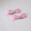 ONE PAIR OF CUTE LATTICE LOLITA HAIR CLIPS LH047