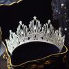 Silver Bridal Crown AC082