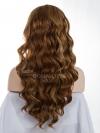 Human Hair Full Lace Wig Curly Ash Brown