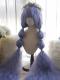 47INCH SUPER LONG PURPLE RIPPLE CORN CURLS LOLITA WIG LG942