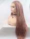 Pink Twist Braided lace front synthetic Wig SNY377