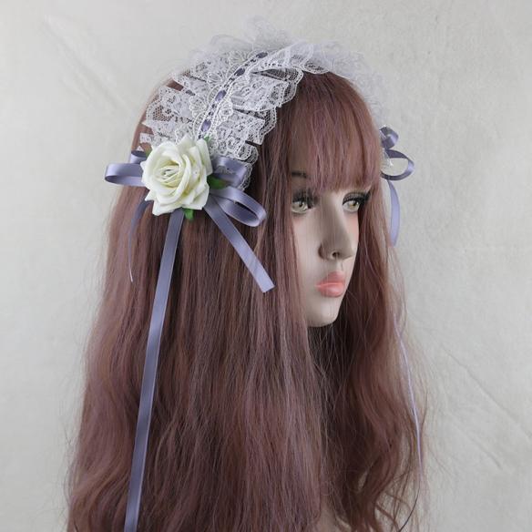 1pc Wood Rose Lolita Hair Band LH011