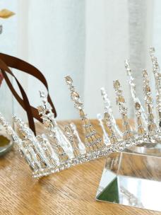 BAROQUE BRIDAL CROWN AC005