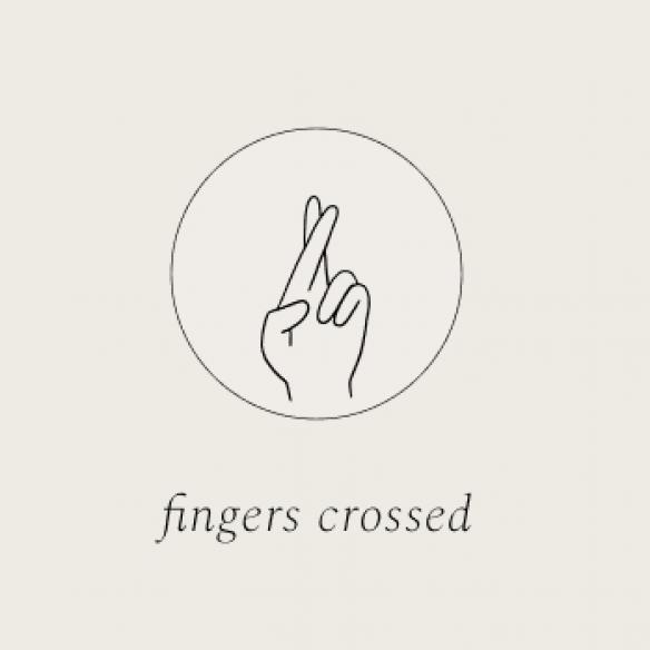 Gold Hand Gestures Necklace A026
