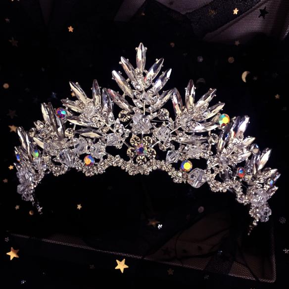 Gold Bridal Crown AC152