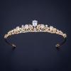 Gold Bridal Crown AC093
