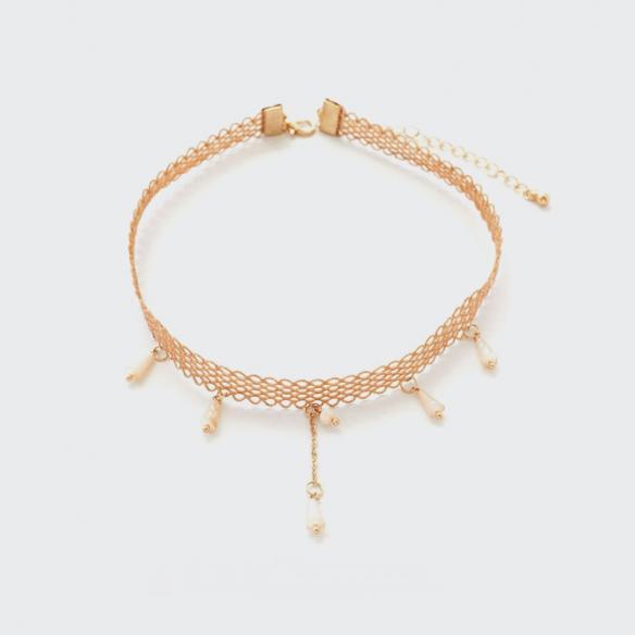 1 PC MERMAID'S TEARS LACE LOLITA NECKLACE LA028