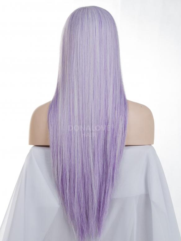 Human Hair Full Lace Wig Curly Ash Brown