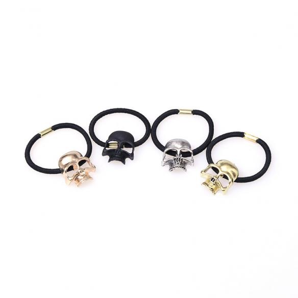 4 PCS PUNK CROW HEAD OR SKULL HAIR BAND HB222
