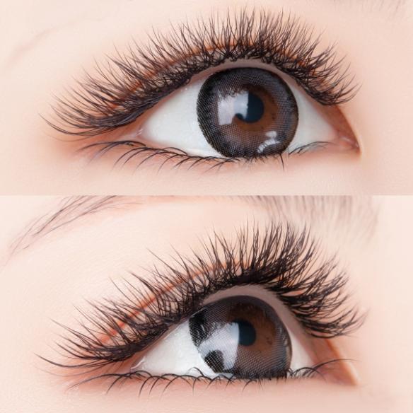 Y-Shape Eyelashes Set E024