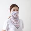 WOMEN'S SUN PROTECTION PASTEL SEAMLESS BANDANAS FOR DUST, OUTDOORS, SPORT DB003