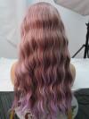 LONG OMBRE WAVY SYNTHETIC WEFTED CAP WIG WW003