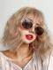 BLONDE FLUFFY CURLY SYNTHETIC WEFTED CAP WIG LG073