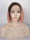 Kylie Jenner Inspired Pink Short Bob Lace Front Synthetic Wig SNY113