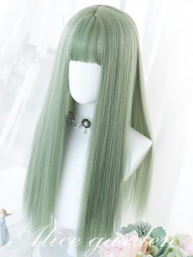 Matcha Green Straight Cute Lolita Wig LG957