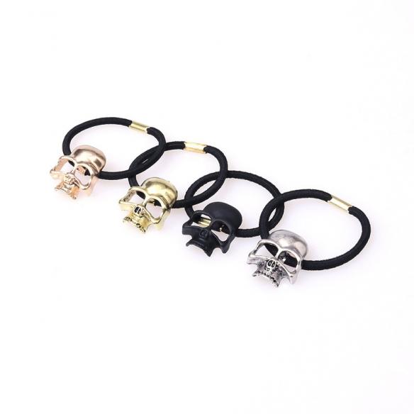 4 PCS PUNK CROW HEAD OR SKULL HAIR BAND HB222