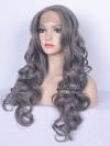 Human Hair Full Lace Wig Curly Ash Brown