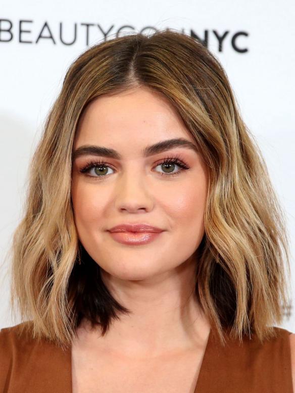 Blonde Ombre Wavy Short Lace Front Human Hair Wig HH188