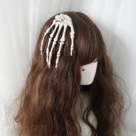 1 PC Halloween Gothic Skull Hair Clip DC134