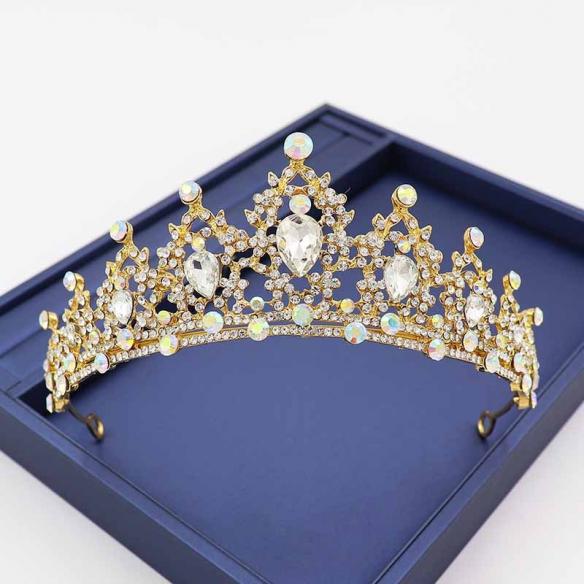 BAROQUE BRIDAL CROWN AC058