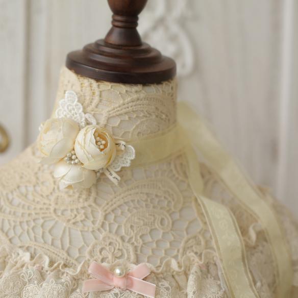 CAMELLIA LACE LOLITA NECKLACE LA020