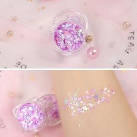Glueless Mixed Color Glitter G003