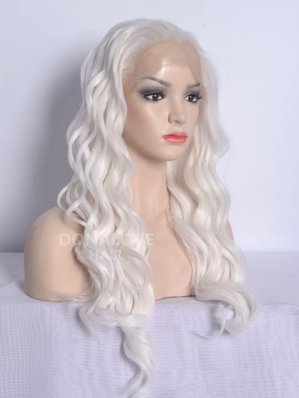 Human Hair Full Lace Wig Curly Ash Brown