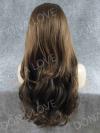Human Hair Full Lace Wig Curly Ash Brown