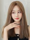 HONEY TEA FLAX STRAIGHT SYNTHETIC WEFTED CAP WIG LG358