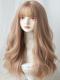 GORGEOUS BLONDE LONG SYNTHETIC WEFTED CAP WIG LG777