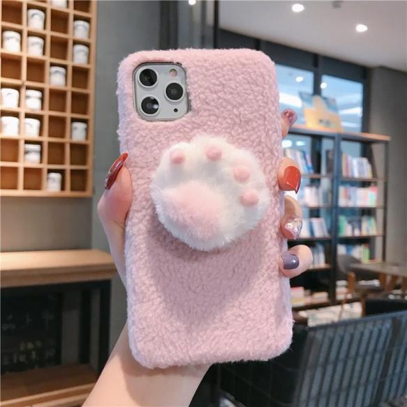 FURRY PAW SHOCKPROOF PROTECTIVE DESIGNER IPHONE CASE PC054