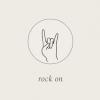 Gold Hand Gestures Necklace A026