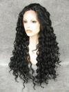 Human Hair Full Lace Wig Curly Ash Brown