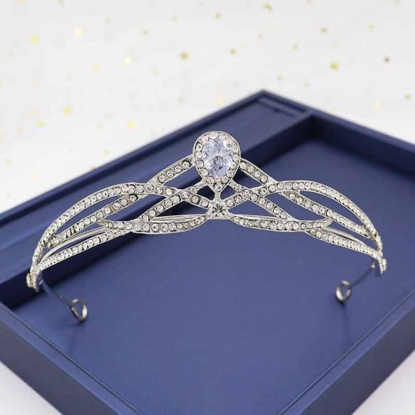 CRYSTAL PRINCESS CROWN AC046