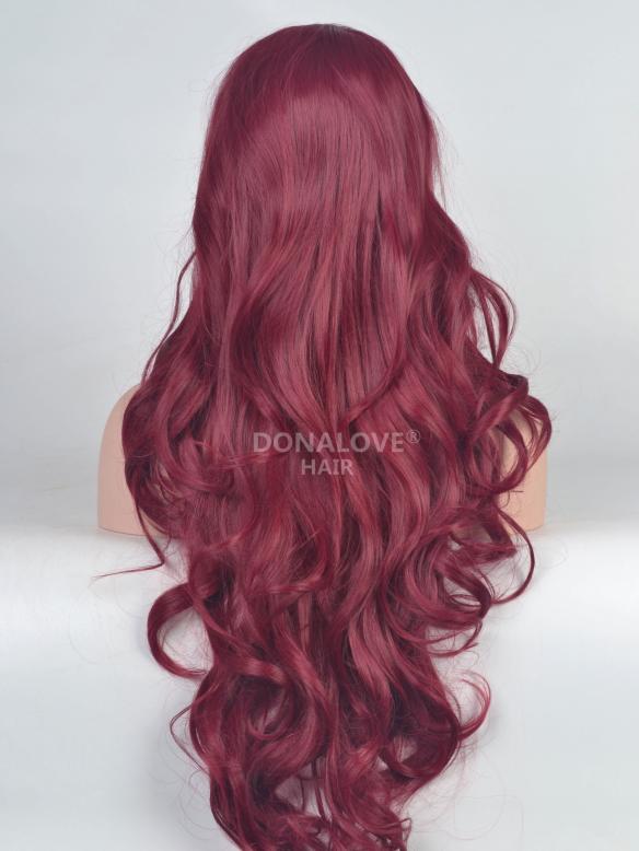 Human Hair Full Lace Wig Curly Ash Brown