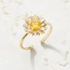 YOU ARE MY SUNSHINE SUNFLOWER RING A029