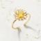 YOU ARE MY SUNSHINE SUNFLOWER RING A029
