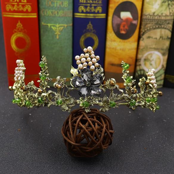 BAROQUE BRIDAL CROWN AC047